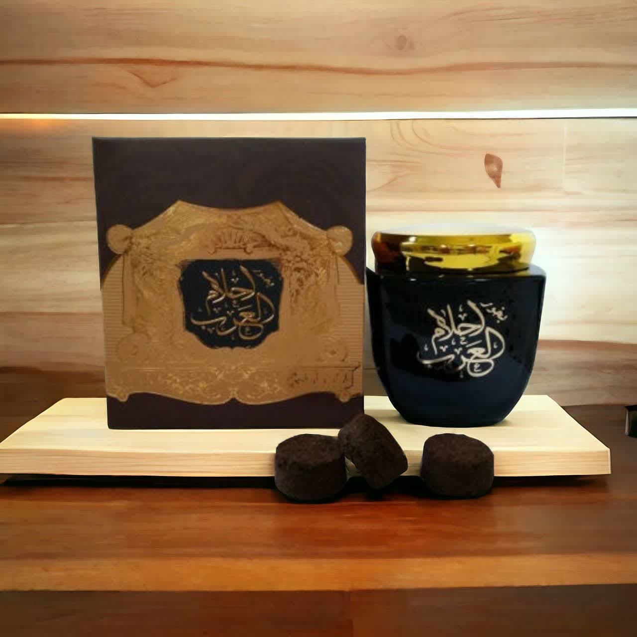 بخور اماراتی احلام العرب برند ارض زعفران